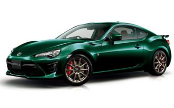 Toyota commercialisera cette 86 British Green Limited au Japon